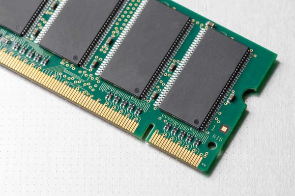 Memory Module with DRAM Installed